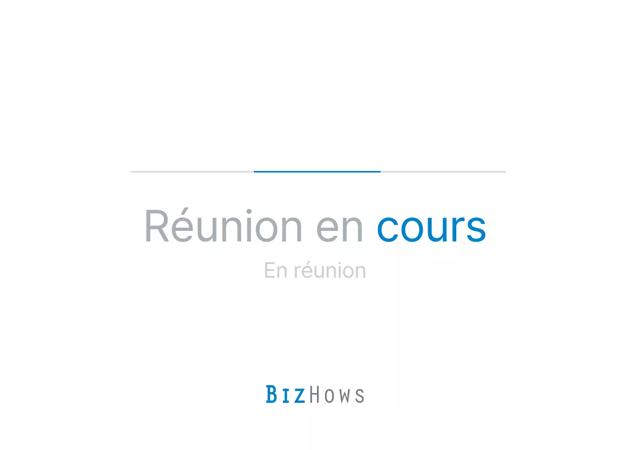 Calendrier de bureau blanc et simple