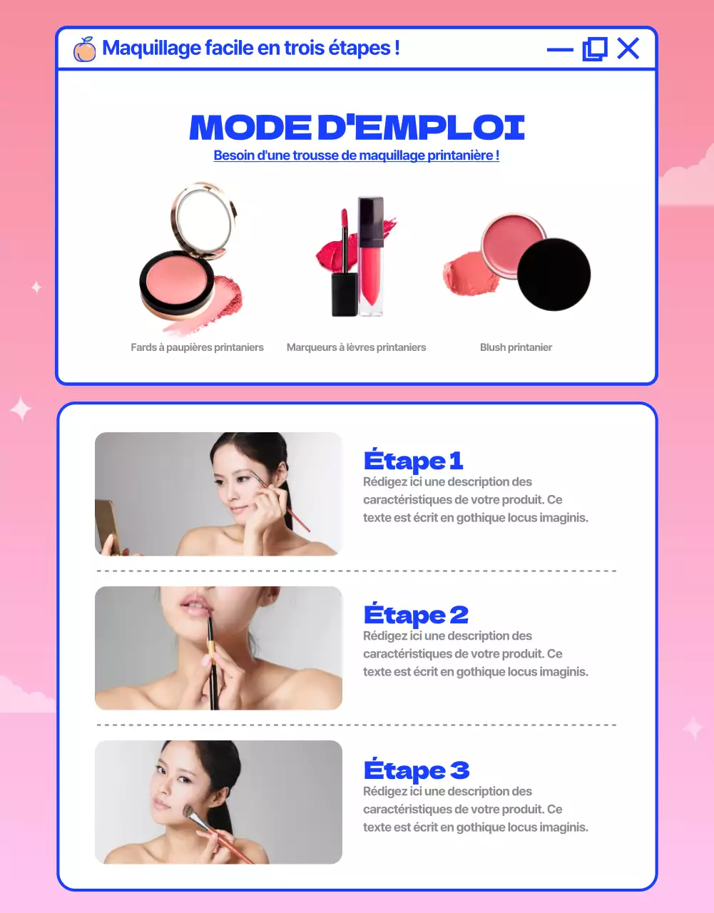 Maquillage au guacamole