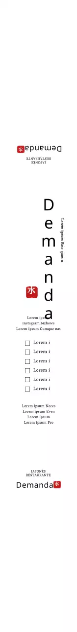 Bento japonés simple blanco