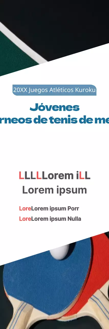 Torneo juvenil de tenis de mesa