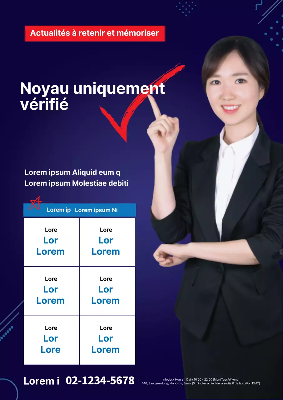 Photo bleu marineTexte en vedetteInstructeurs de qualitéPromouvoir votre école