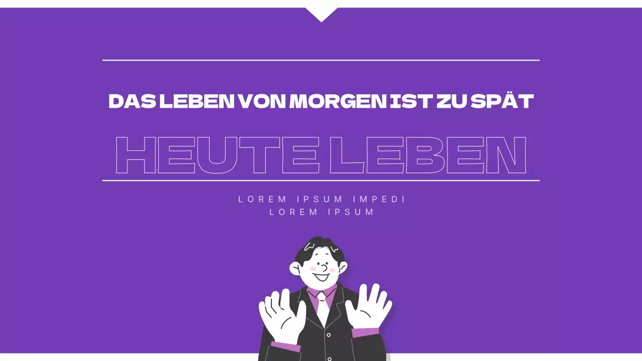 Wie Sie Ihr Anschreiben mit schwarzen und violetten Illustrationen von der Masse abheben können
