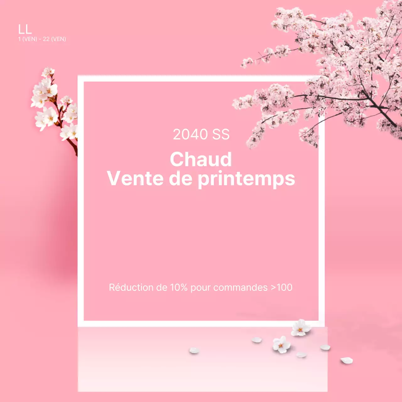 Vente de printemps