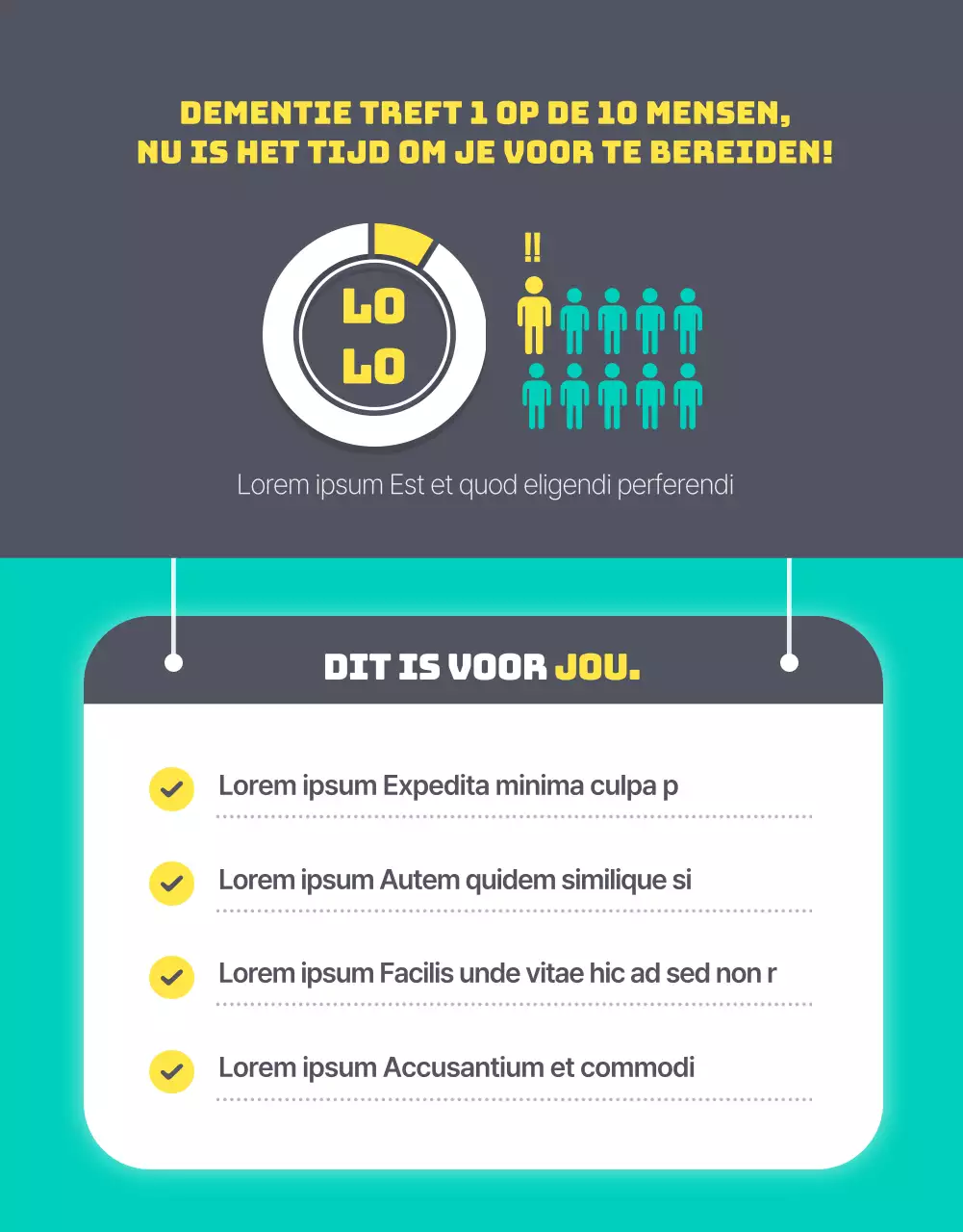 Introductie turquoise, schone dementiezorgverzekering