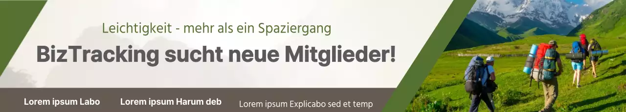 Anwerbung neuer Mitglieder für die Mountaineering Society