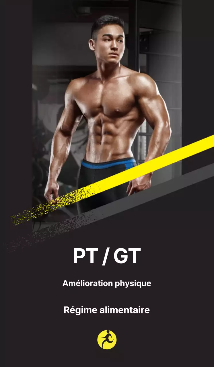 Événements sanitaires sur fond noir et jaune