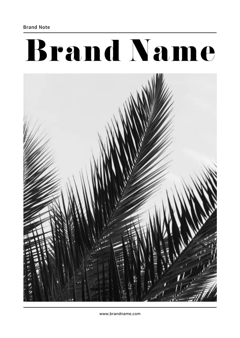 Catatan Promosi Tata Letak Foto Sederhana Putih