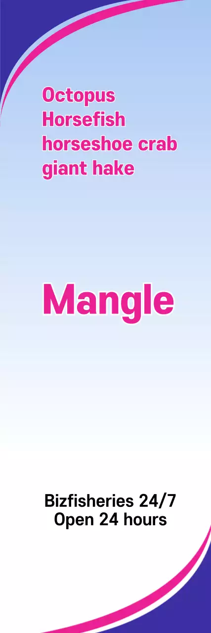 Banner de propaganda de frutos do mar modernos azuis