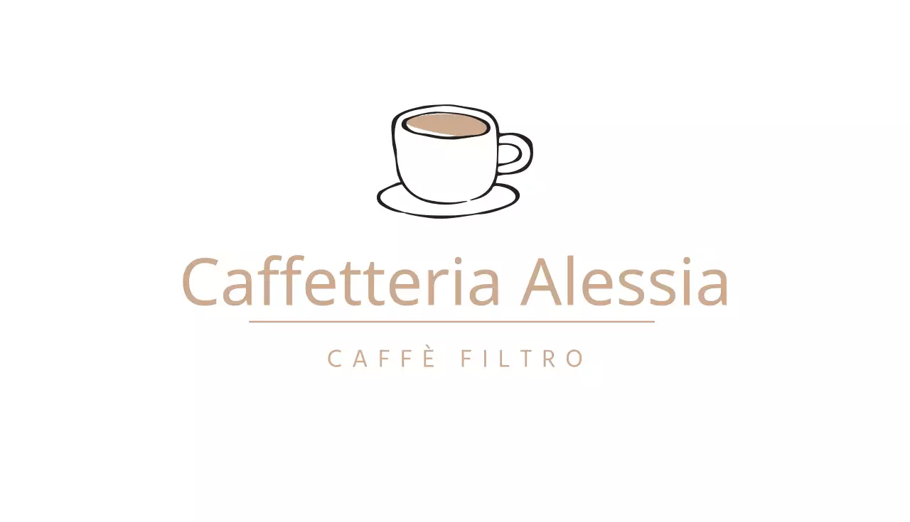 Biglietto da visita per coupon caffè