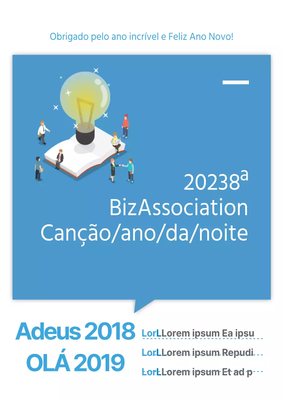Cartaz do retiro da associação