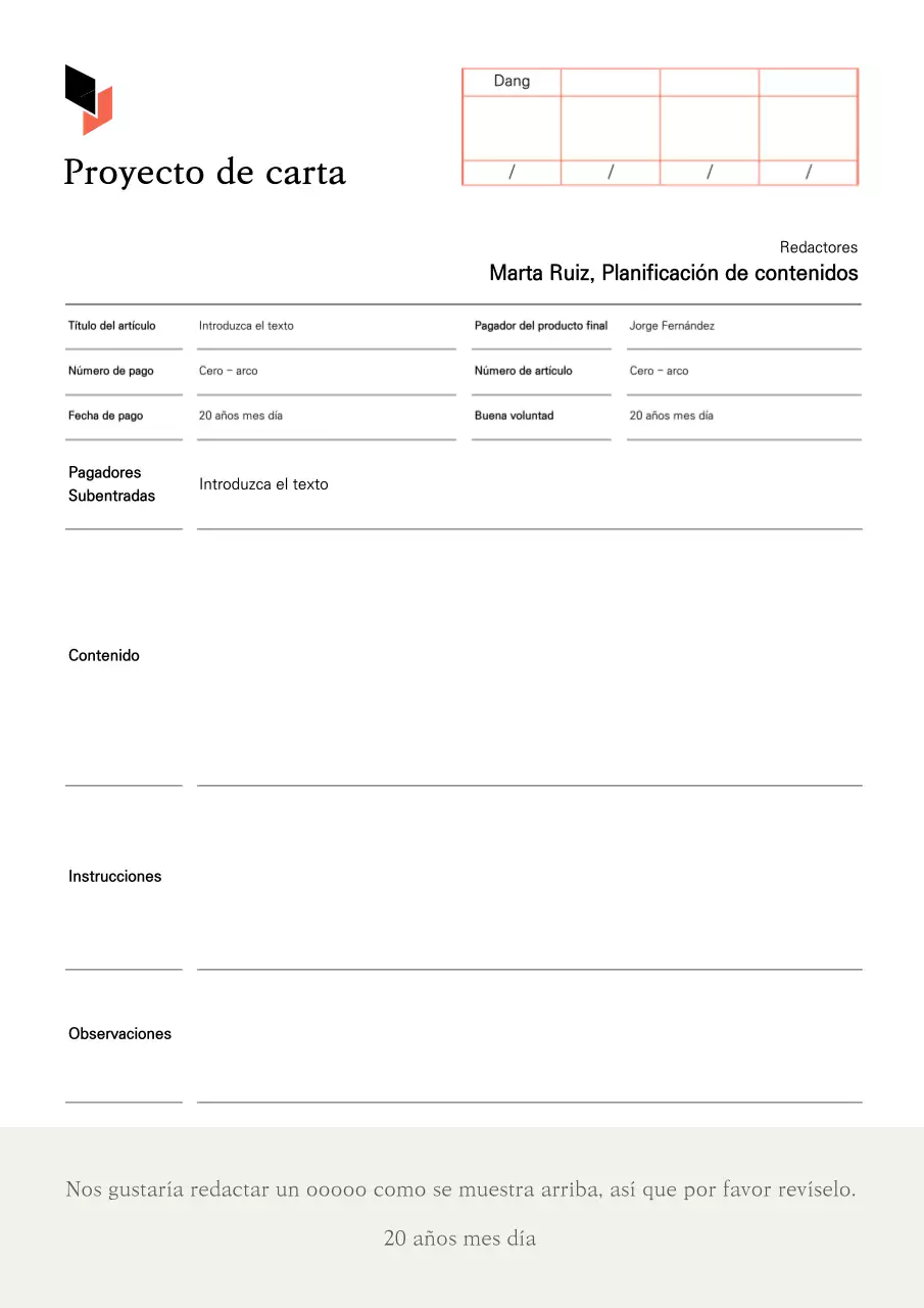 Una redacción limpia, blanca y beige