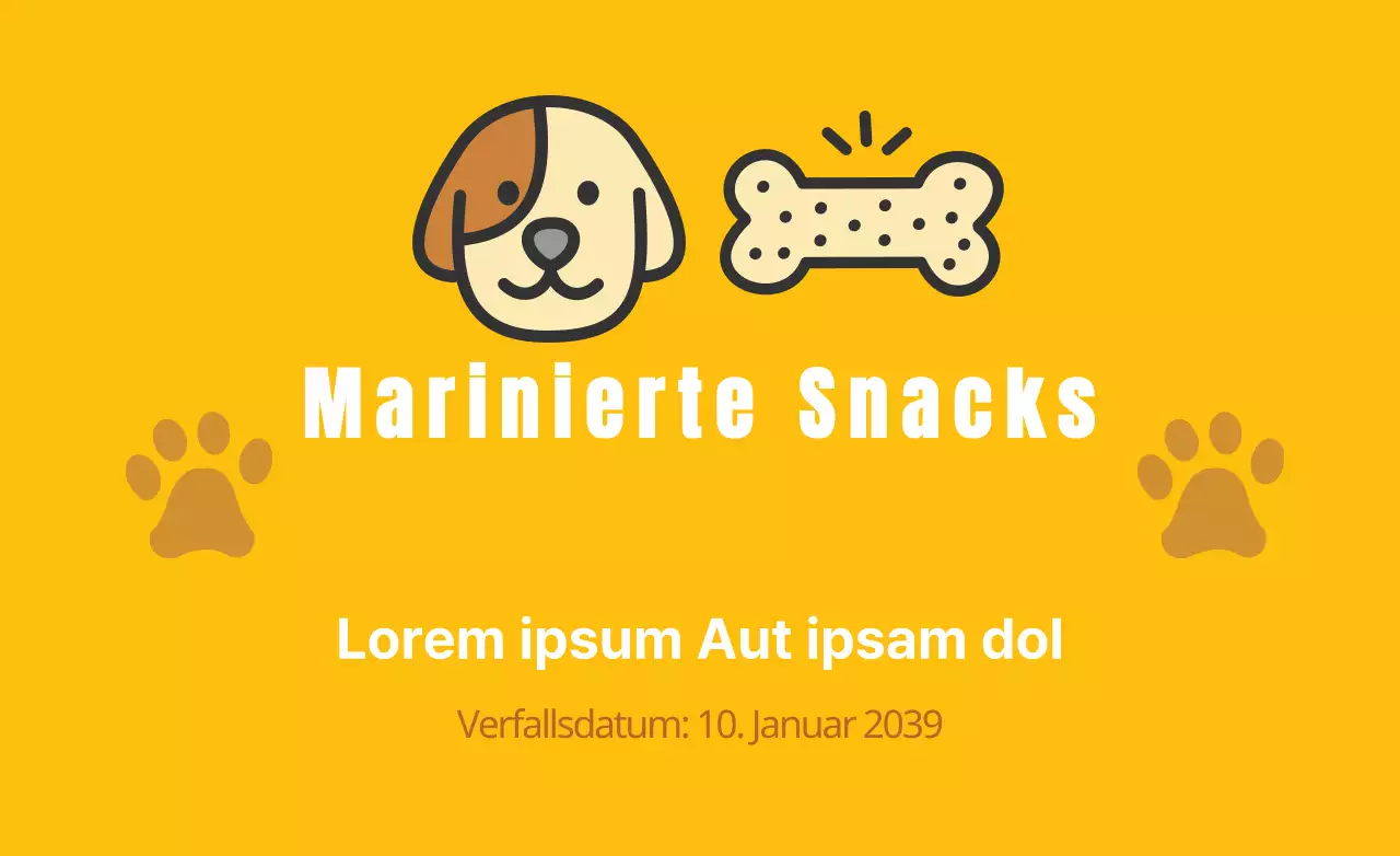 Marinierte Snacks