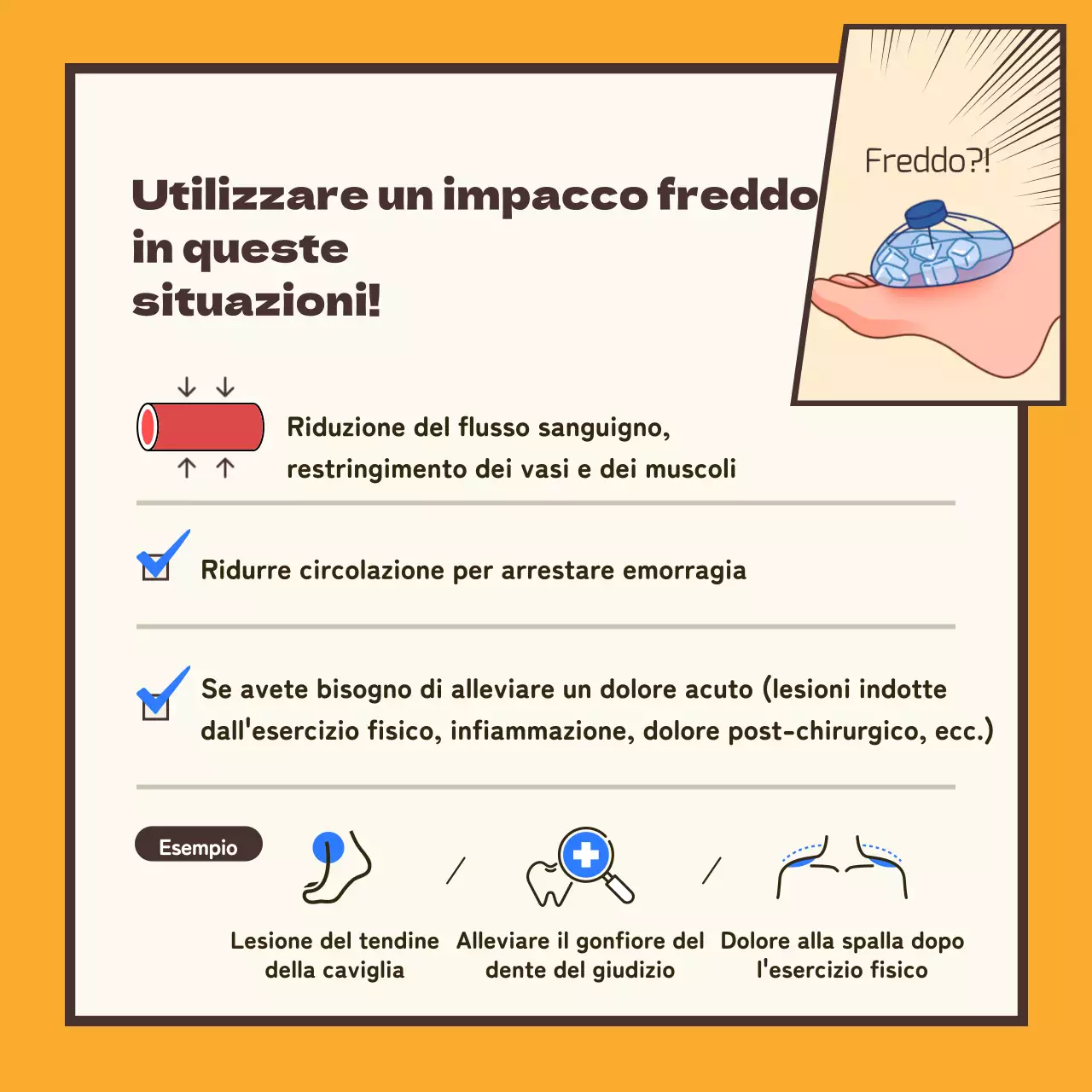 Cataplasmi contestualizzati con un concetto di cartone animato giallo e marrone