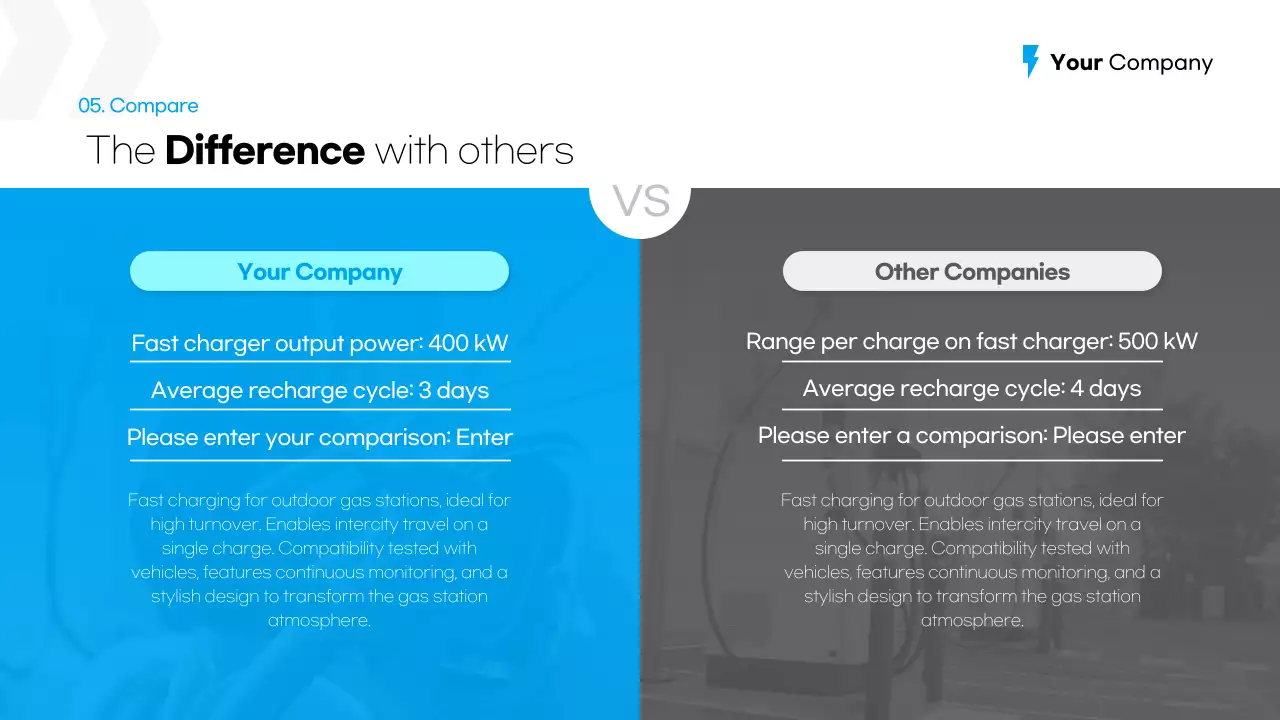Blue Modern Ev Proposal Presentation
