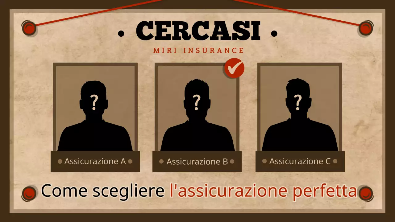 Come scegliere un agente assicurativo bruno e rosso
