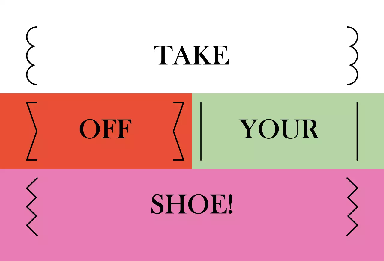 Gaya teks yang lucu dan penuh warna