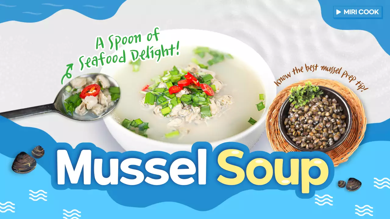 Blue Trendy Seafood Promotion YouTube Thumbnail