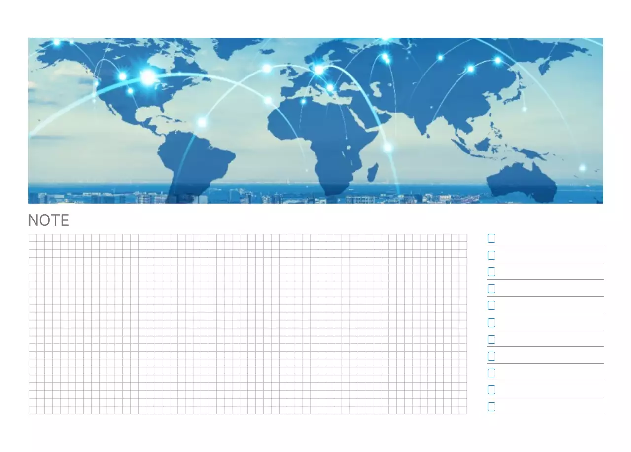 Calendrier de bureau blanc et simple