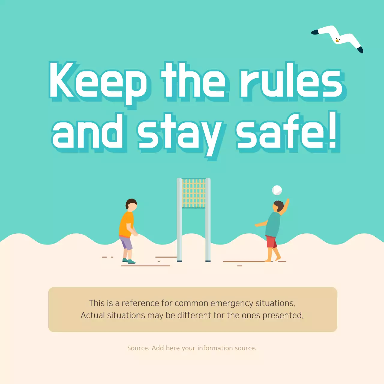 Orange Retro Water Sports Guide Instagram Carousel