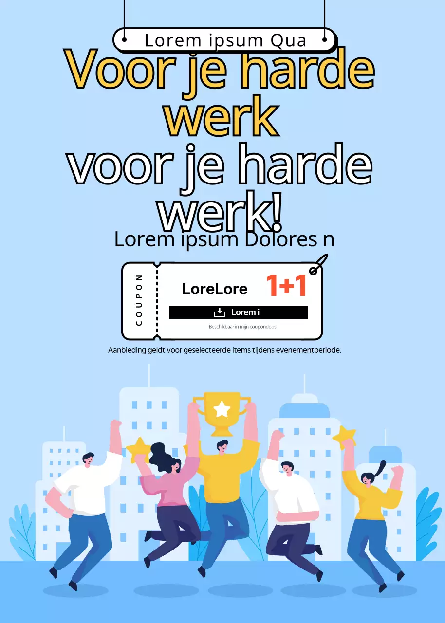 Koop er een gratis op de Dag van de Arbeid