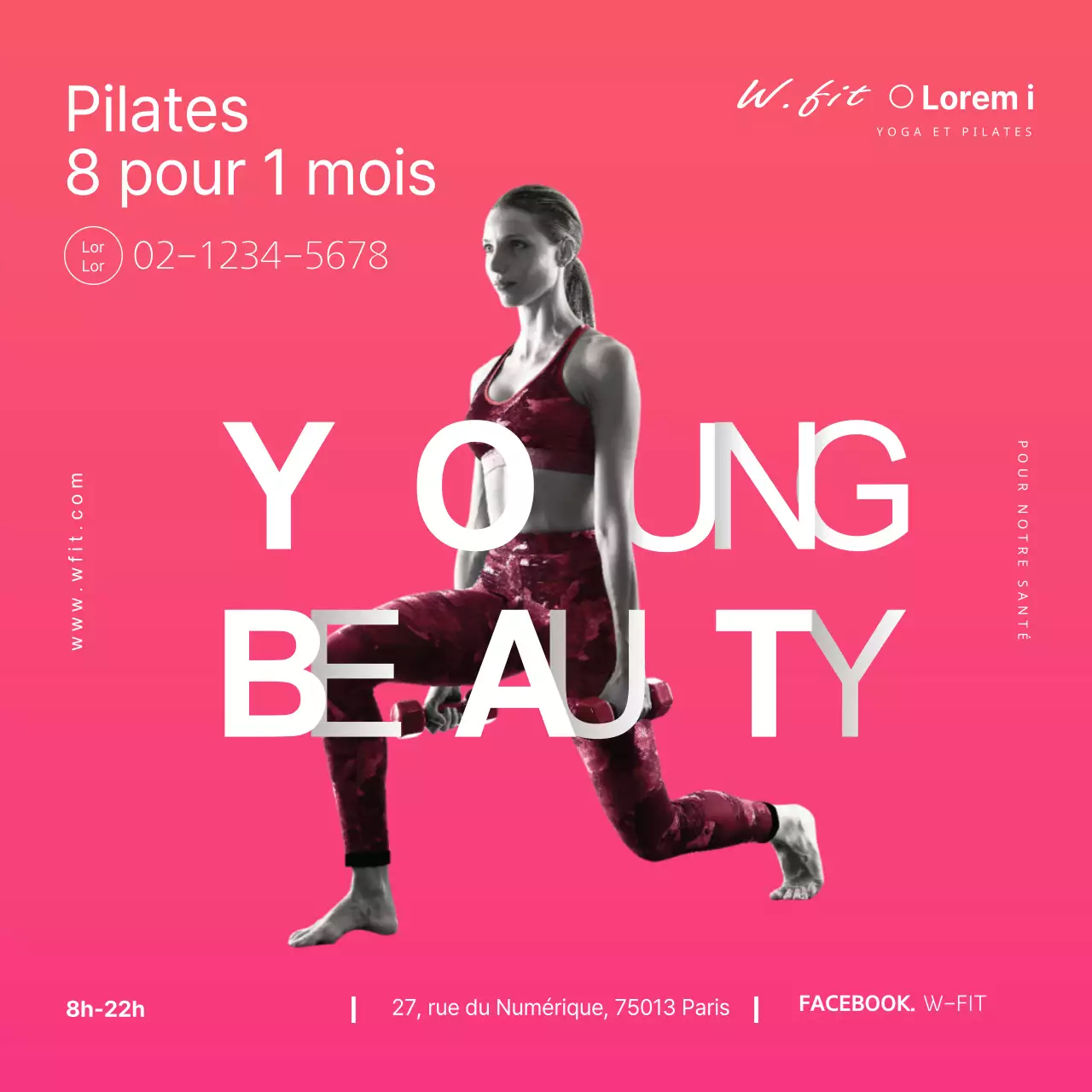 Réductions sur le Pilates