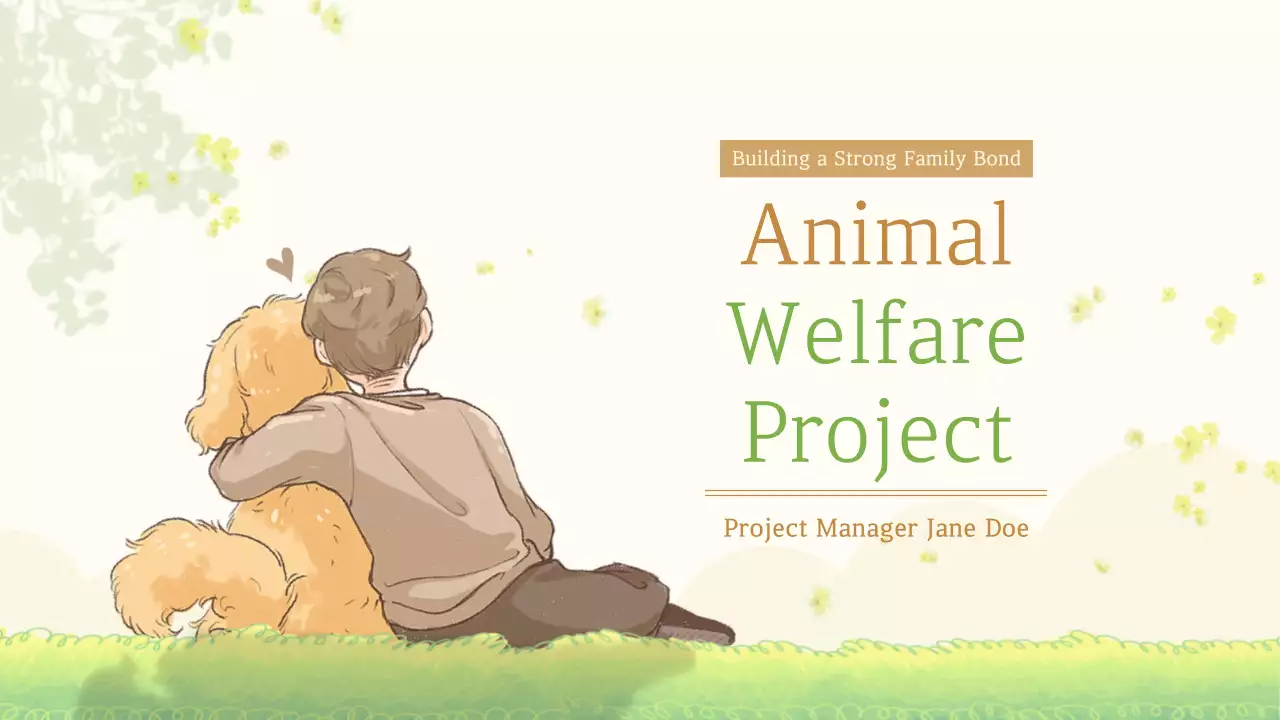 Beige Minimal Animal Guide Presentation