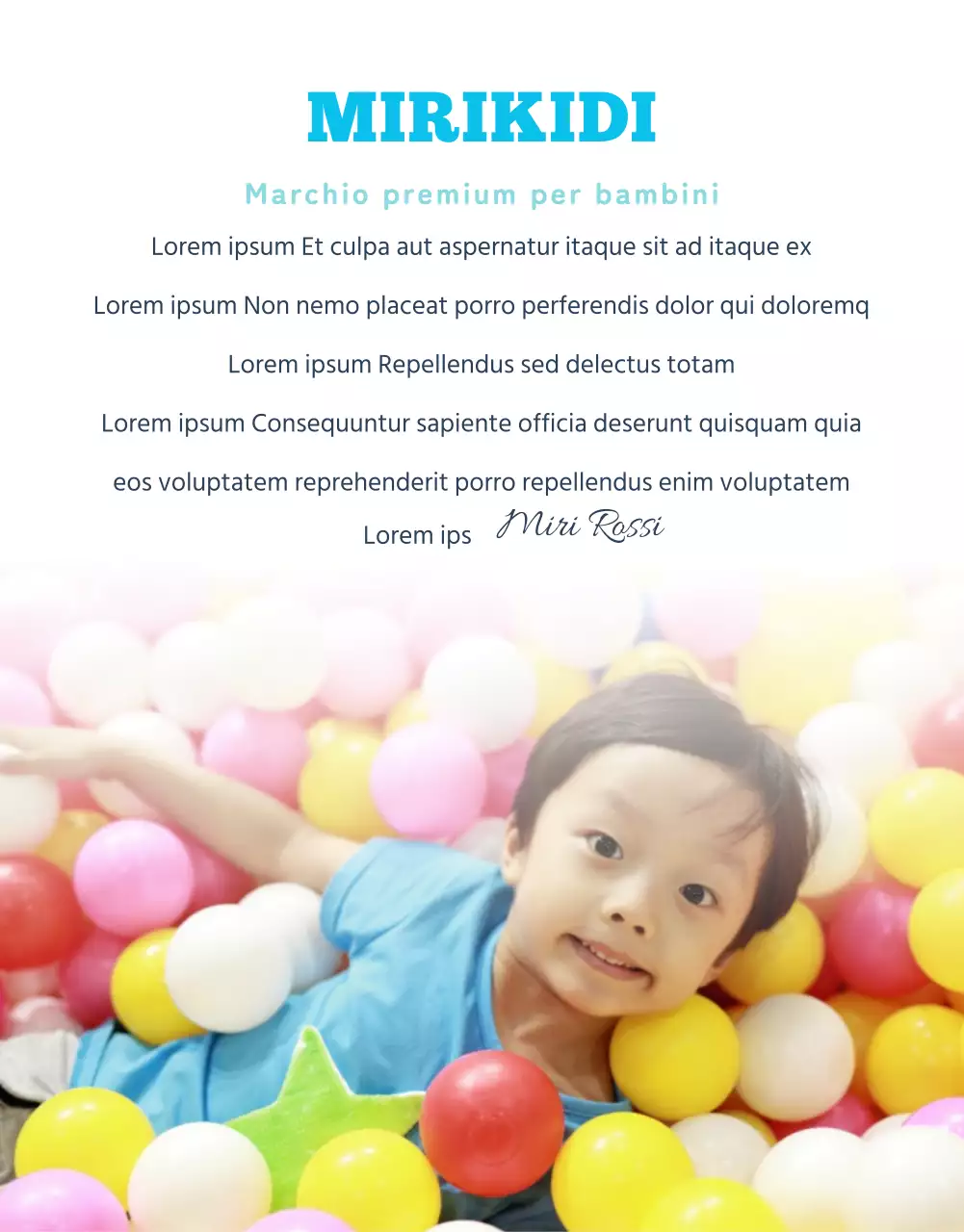 Giocattoli per bambini