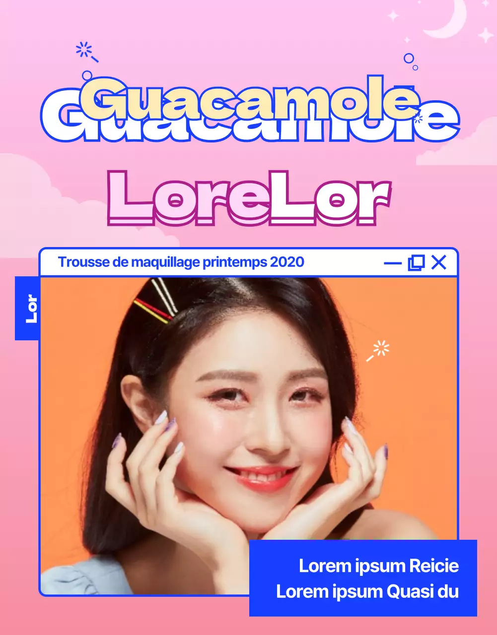 Maquillage au guacamole