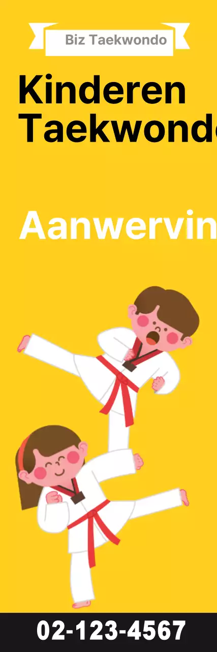 Taekwondo Academie_Portret Banner2