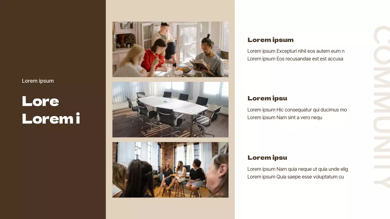 Beige und braun Wohnung Angebot Brief