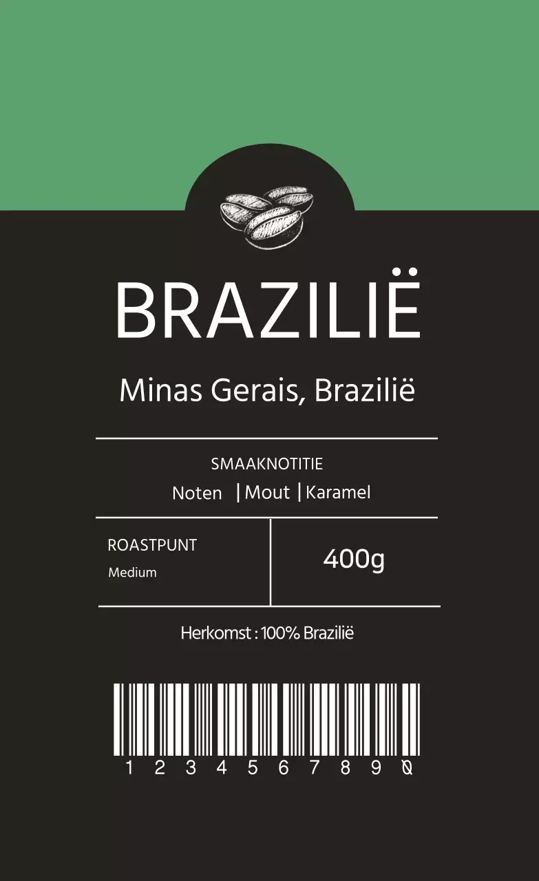 Braziliaanse bonen uit Minas Gerais