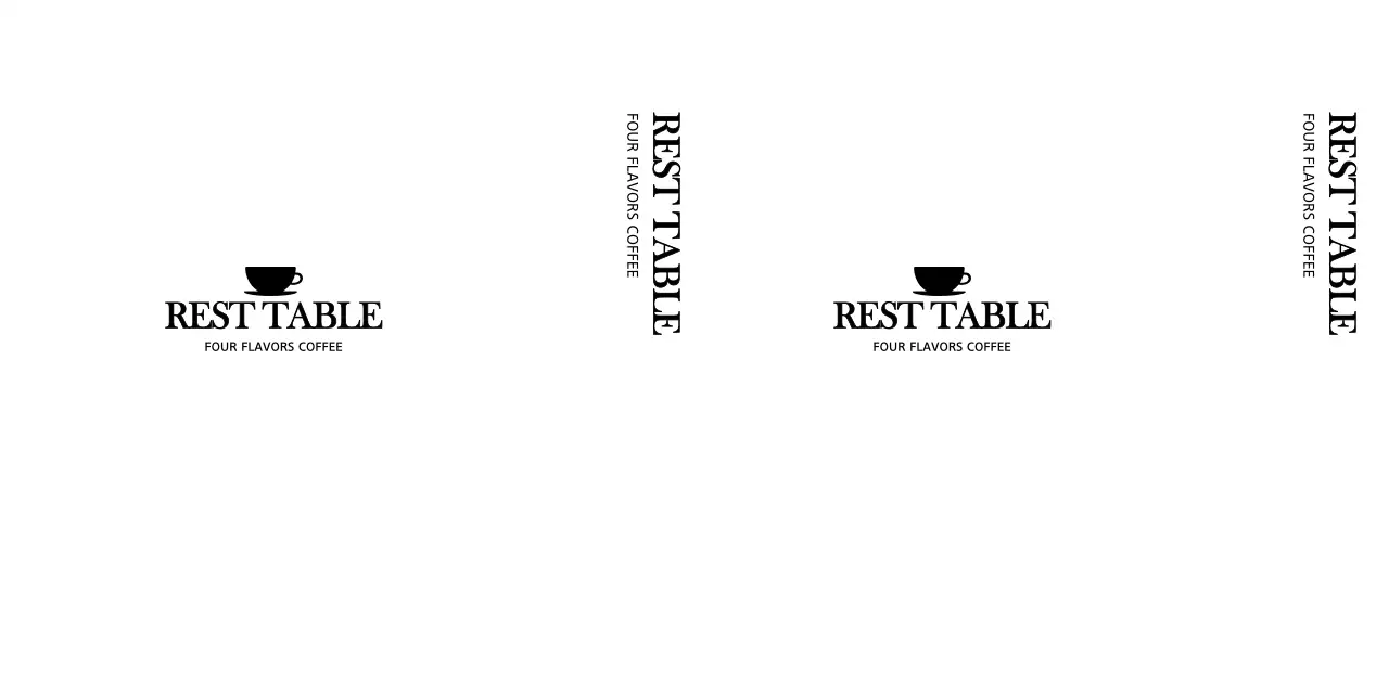 A cafe logo with an emotional and simple style