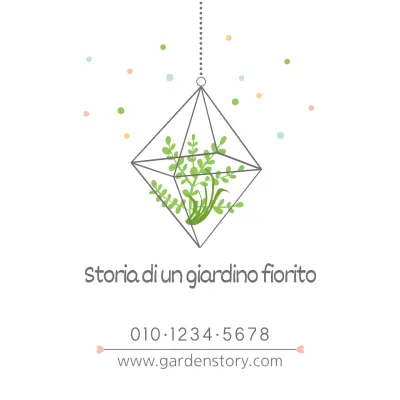 Storia di un giardino fiorito