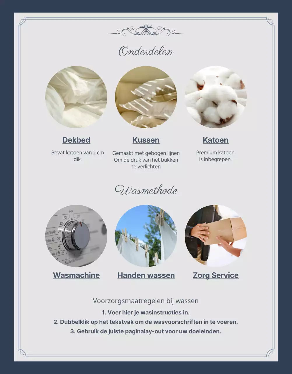 Paars en grijs beddengoed detailpagina