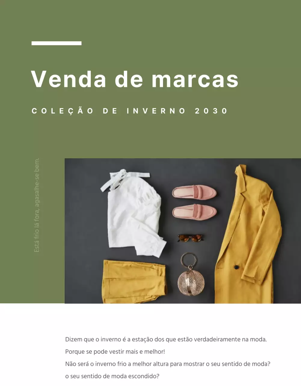 Página de pormenor da moda