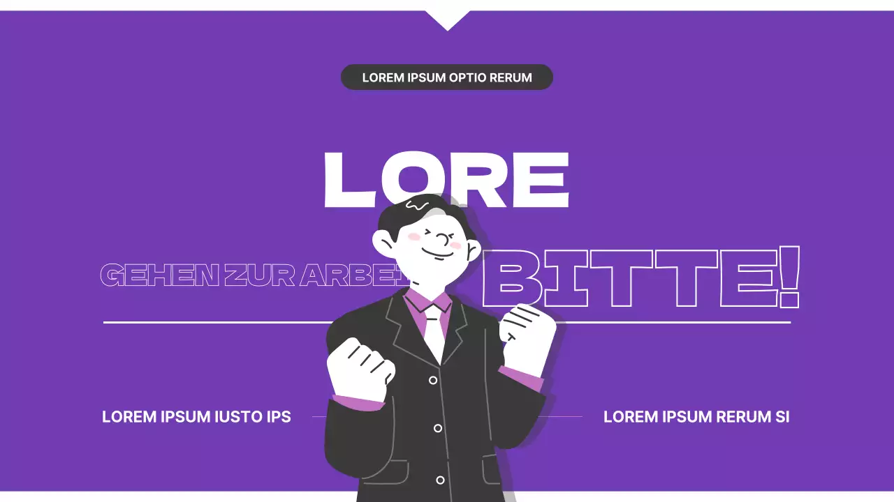 Wie Sie Ihr Anschreiben mit schwarzen und violetten Illustrationen von der Masse abheben können