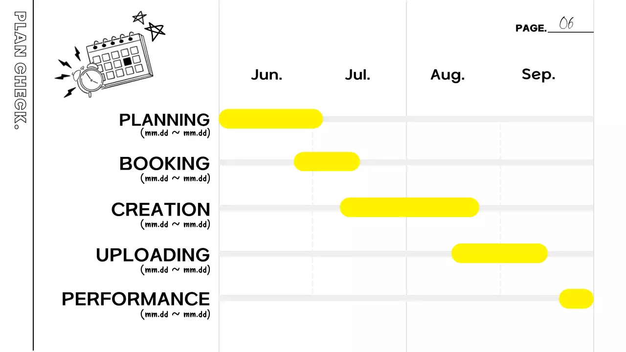 Yellow Modern Volunteer Planner Presentation