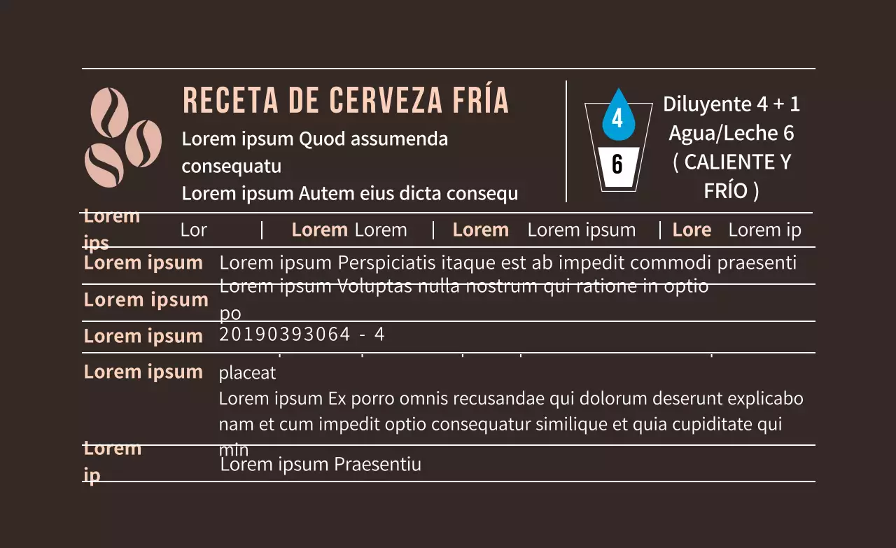 logo marrón etiqueta simple detalle café comida