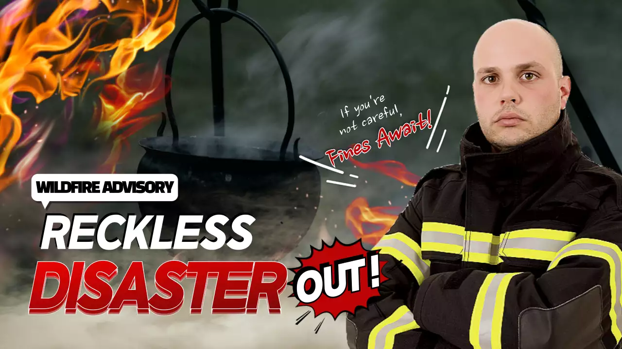 Pengumuman Kebakaran Hutan Orange Bold Gambar Mini YouTube