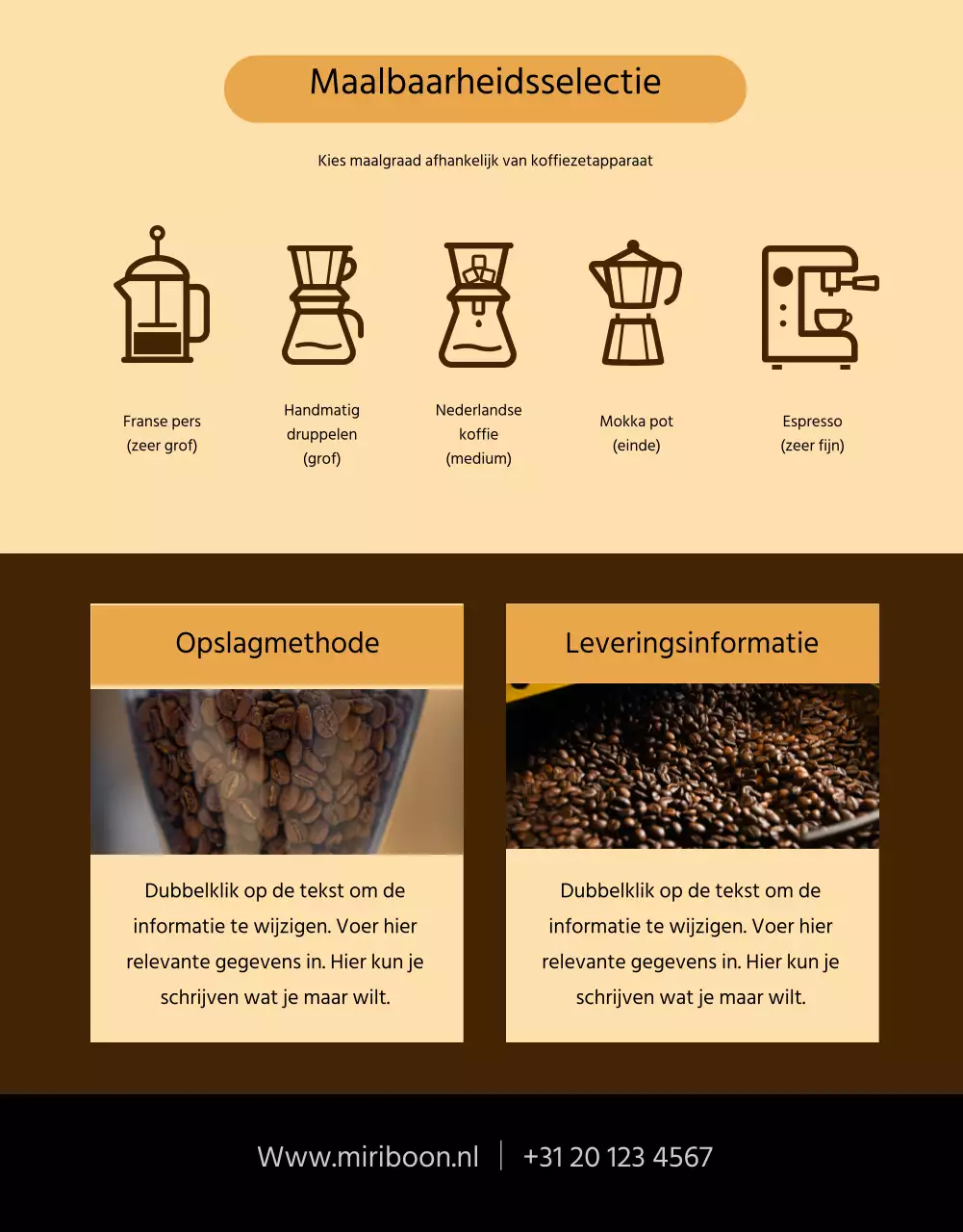 Black's bonen detailpagina