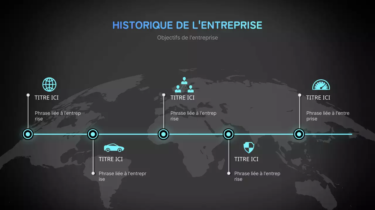 Chronologie du concept commercial de Neon Blue