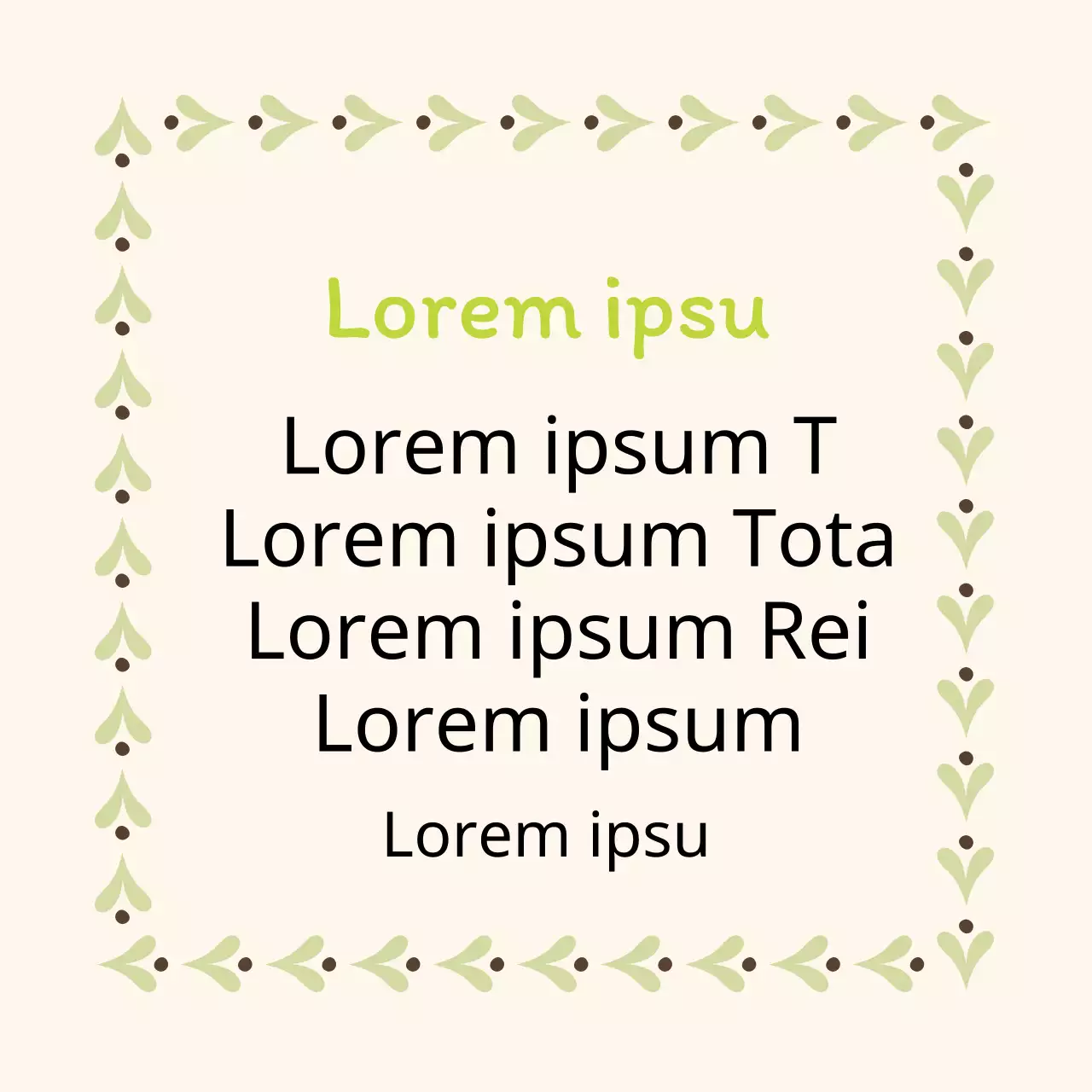 Groene illustratie netjes kerk Pasen label