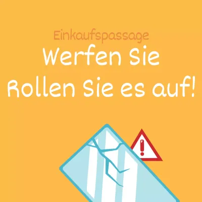 Vorsichtige Handhabung