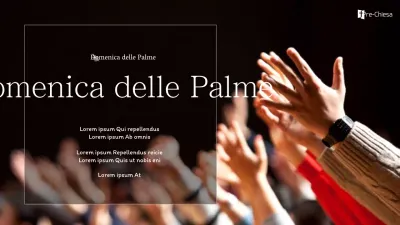 Preghiera all'alba della Domenica delle Palme, in bianco e nero, miniatura di YouTube