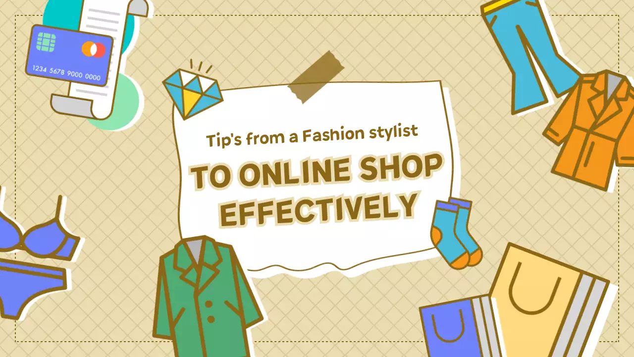 베이지 트렌디 쇼핑 가이드 유튜브 썸네일