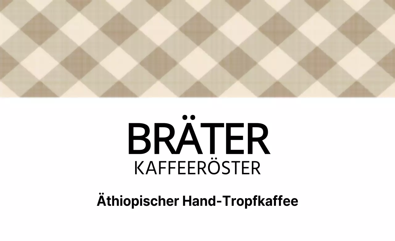 Kaffee von Hand gebrüht