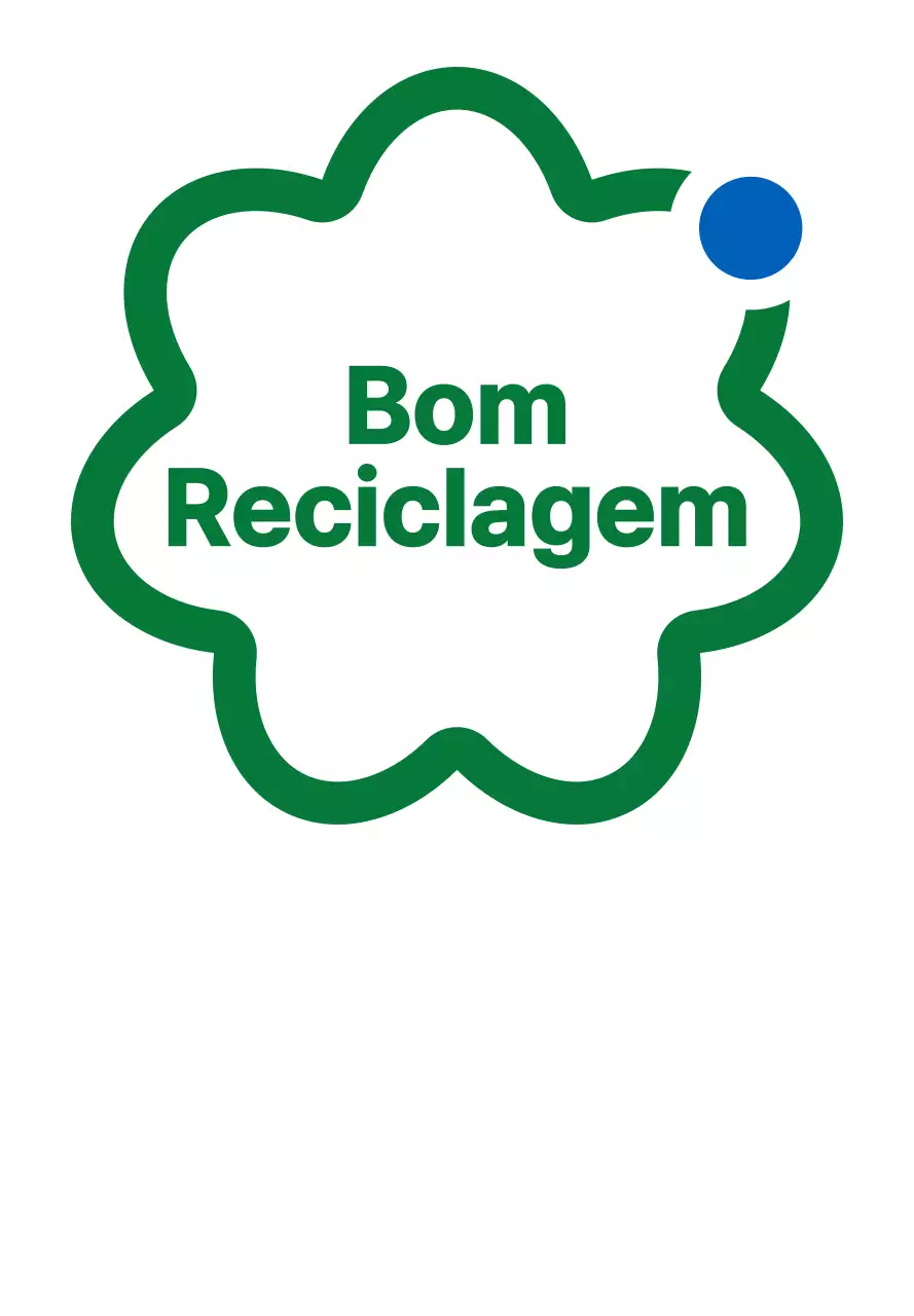 Combinação simples de ícone e texto em verde e azul Campanhas verdes