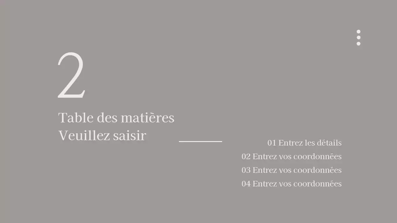 Présentation du café latte