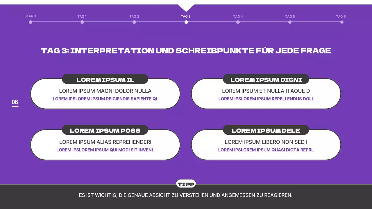 Wie Sie Ihr Anschreiben mit schwarzen und violetten Illustrationen von der Masse abheben können