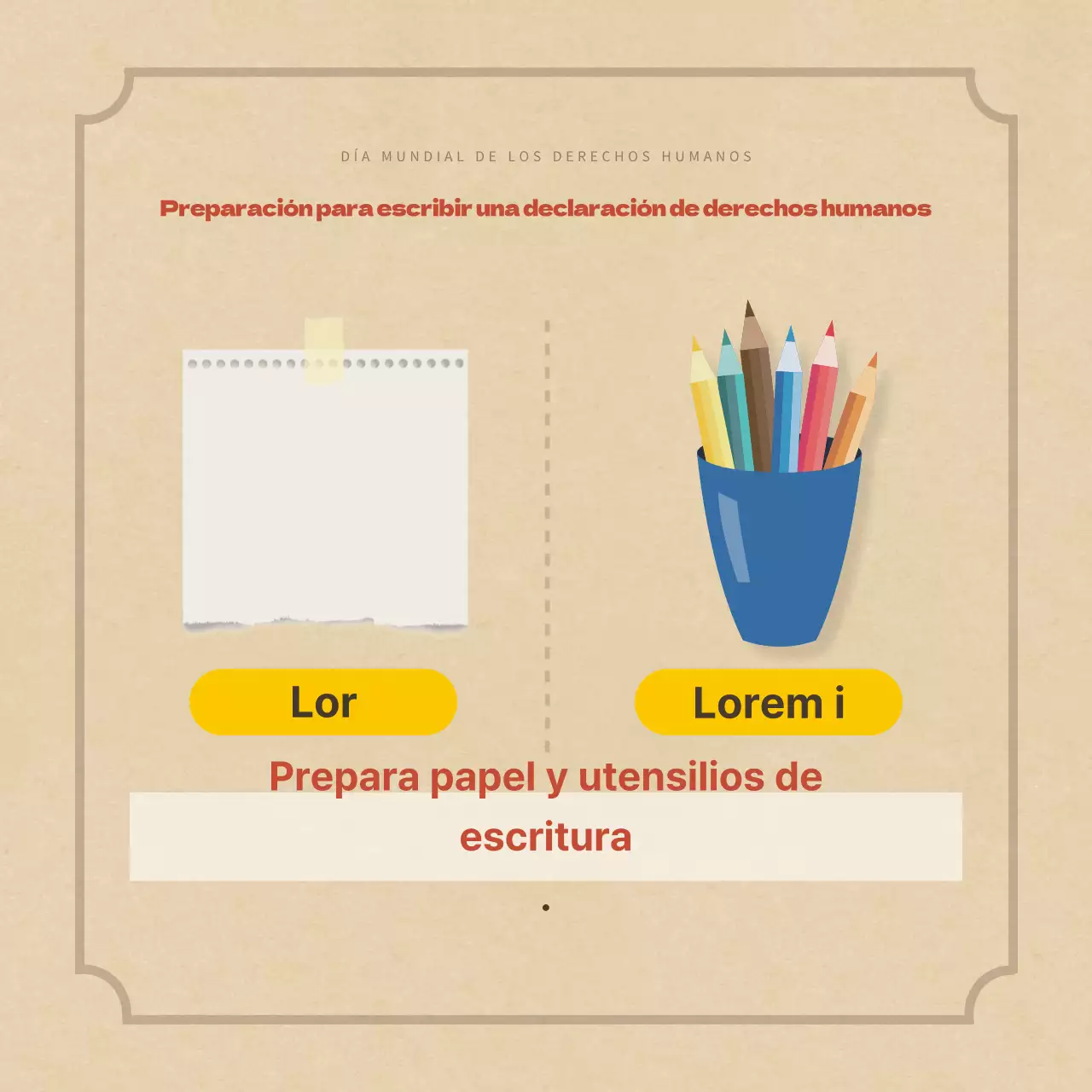 Duclass Tarjeta del Día Mundial de los Derechos HumanosDiseño de noticias